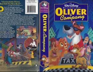 VHS WALT DISNEY S MASTERPIECE OLIVER COMPANY 786936009101 EBay