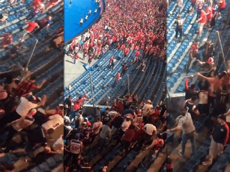 Batalla Campal E Incidentes Entre Hinchas De San Lorenzo Y Cerro