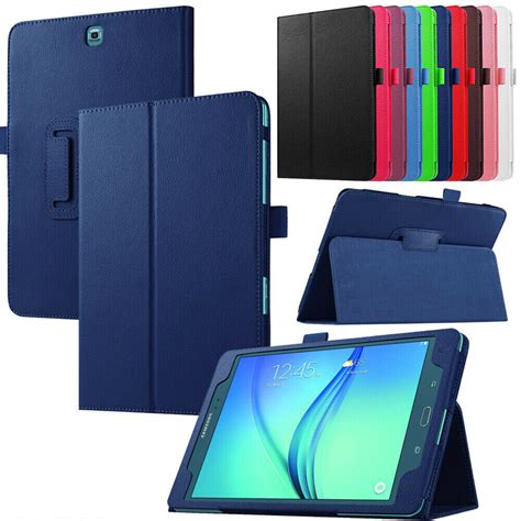 Au For Samsung Galaxy Tab A 80 Sm T350 Sm T355y Tablet Leather Folio Cover Case Ebay