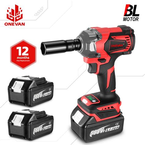 Onevan N M Torque Brushless Electric Impact Wrench With Vf