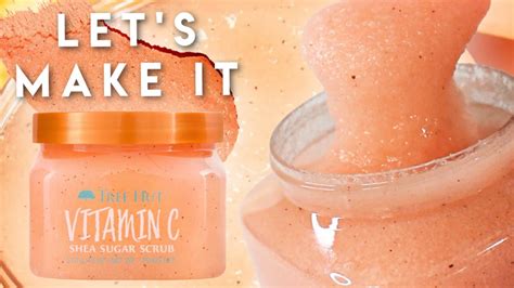 DIY Vitamin C Scrub Tree Hut Shea Sugar Scrub Dupe Free Recipe YouTube