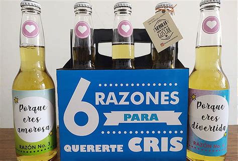 Detalle Personalizado Six Pack De Cervezas Cuponatic