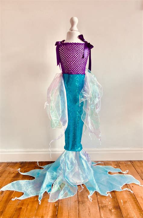 Ariel Mermaid Inspired Costume Disney the Little Mermaid - Etsy