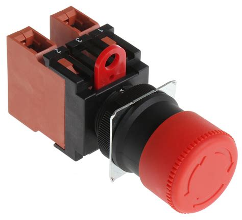 A E S Omron A E Series Red Emergency Stop Push Button Nc Mm