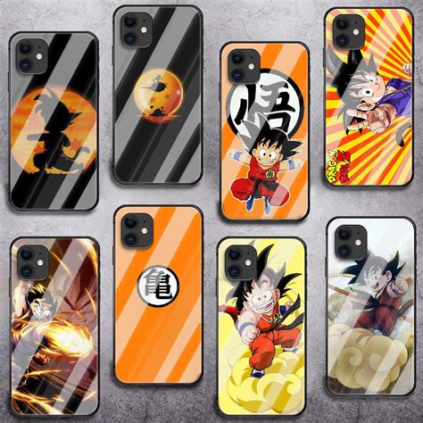 Buy Gokus Dragon Ball Tempered Glass Phone Case For IPhone Samsung