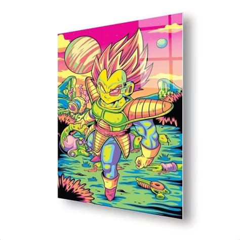 Cuadro Metalico Vegeta Colores Abstracto Arte Aluminio Meses Sin Inter S