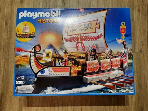 PLAYMOBIL 5390 History Roman Warriors Ship NEW EBay