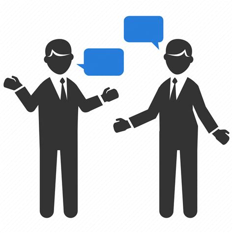 Chat Consult Discuss Talk Consultation Debate Negotiation Icon