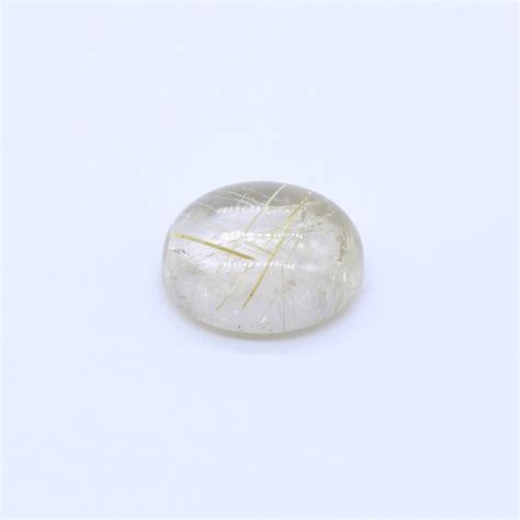 Buy Natural Golden Rutile Oval Cabochon Gemstone My Earth Stone