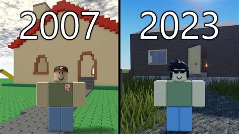 The Evolution Of The Roblox Starter Place Youtube