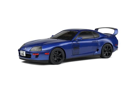 Toyota Supra Mk4 A80 Streetfighter Dark Blue 1993 Solido