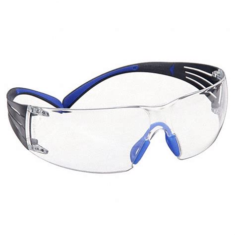 3m Anti Fog Anti Scratch No Foam Lining Safety Glasses 475m60sf401sgaf Blu Grainger