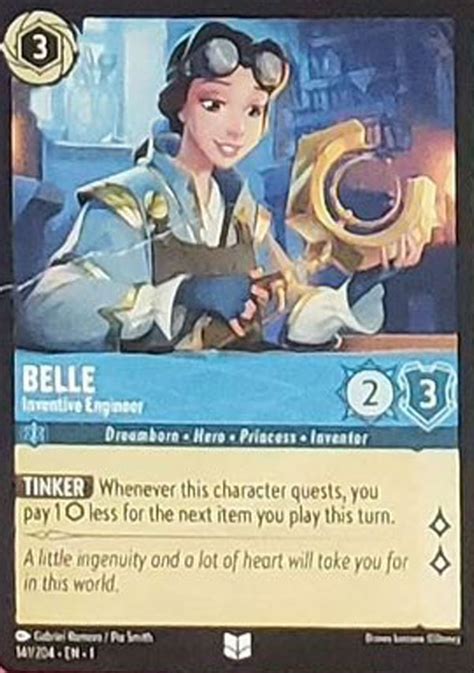 Belle Inventive Engineer Disney Lorcana Tcg