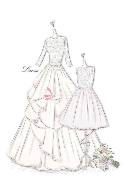 Prom Dress Drawing at GetDrawings | Free download