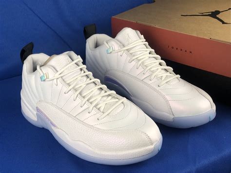 Db0733 190 Air Jordan 12 Low Easter” Whitewhite Multicolor