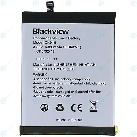 Blackview Bv Pro Battery Dk Mah