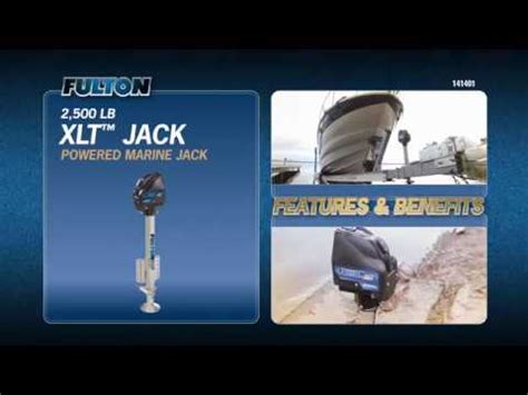 Fulton Xlt Marine Powered Trailer Jack Lbs Lift