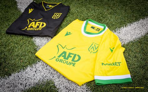 FC Nantes Ligue Europa 2022 2023 Deux Sponsors Du FC Nantes