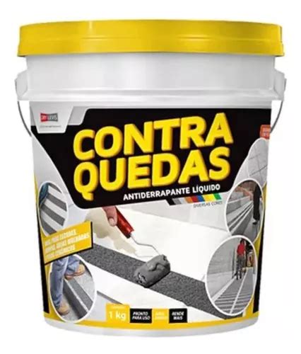 Antiderrapante Contra Quedas Preto L Quida Dry Levis Kg Parcelamento