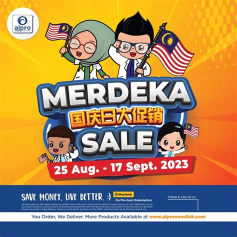 Merdeka Sale 2023 Alpro Pharmacy