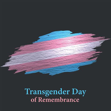 Grunge Styled Brush Stroke Flag Of Transgender Pride Vector