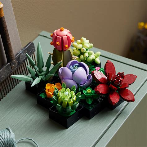 LEGO Botanical Collection 10309 Succulents (22) - The Brothers Brick ...