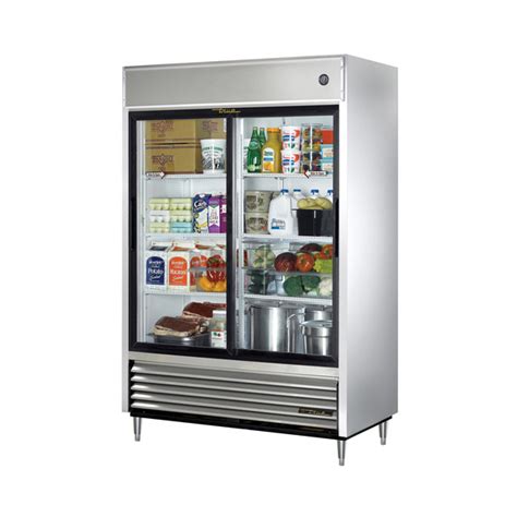 True Tsd G Hc Ld Refrigerator Reach In Glass Sliding Doors