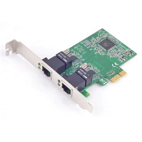 Pci Express Dual Gigabit Ethernet Controller Card Rtl E Chipset High