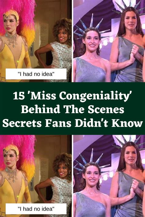 15 'Miss Congeniality' Behind The Scenes Secrets Fans Didn't Know Wtf ...