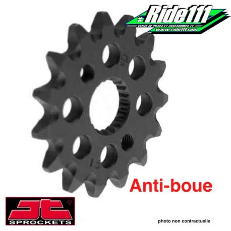 Pignon De Sortie De Boite JT Anti Boue SUZUKI 350 Et 400 DR S R Z E