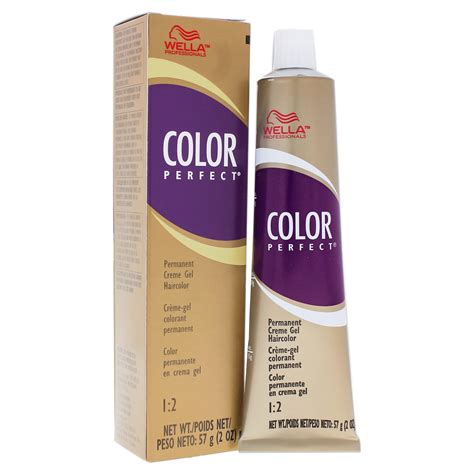 Wella - Color Perfect Permanent Creme Gel Haircolor - 12N Ultra Light ...