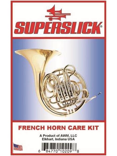 Superslick French Horn Care Kit Leisure Coast Wind And Brass