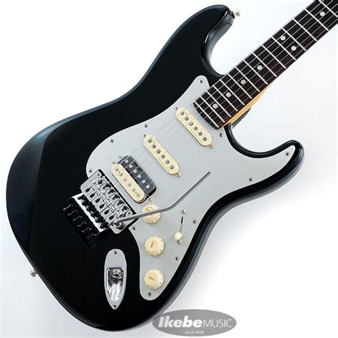 Fender American Ultra Luxe Stratocaster Floyd Rose HSS Mystic Black