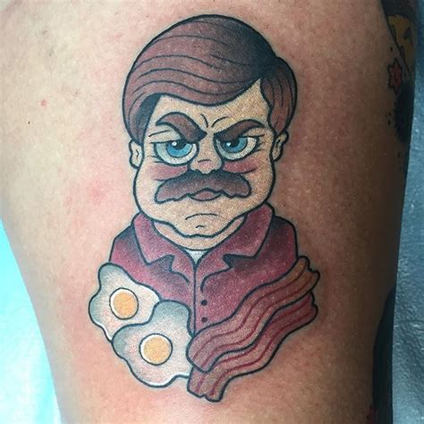 Alex Strangler On Instagram Ronswanson On Brit Circle Tattoos