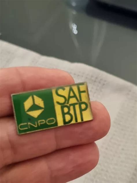 Cnpo Saf Btp Pins Rare Collection Vintage Collector Eur 2499