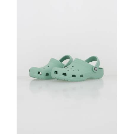 Crocs Sabot Classic Vert Crocs Wimod