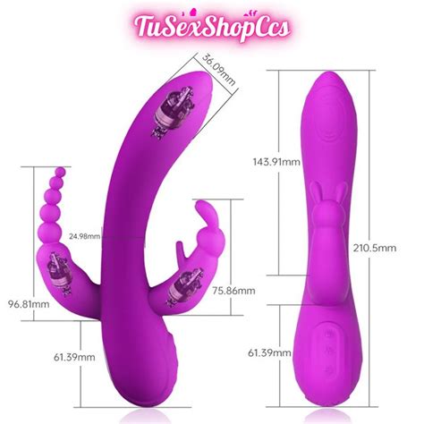 Vibrador En Triple Estimulaci N Tu Sex Shop Caracas