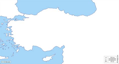 Blank Map Of Turkey And Surrounding Countries