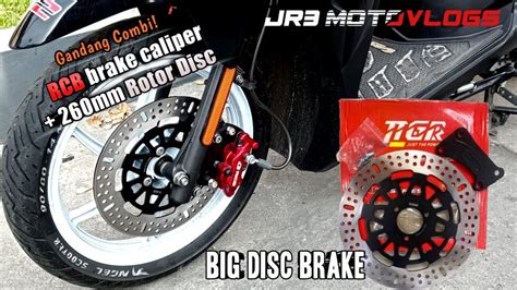 TTGR ROTOR DISC BRAKE UPGRADE ADDED PERFORMANCE CLICK 125i