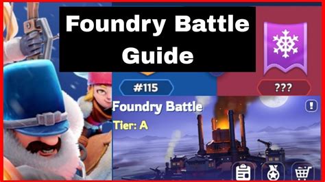 Foundry Battle F2P Guide In Live Whiteout Survival YouTube