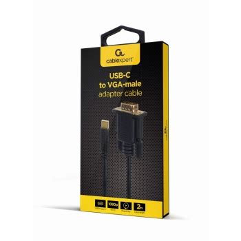 ᐉ Адаптер перехідник Cablexpert USB Type C VGA A CM VGAM 01 купити