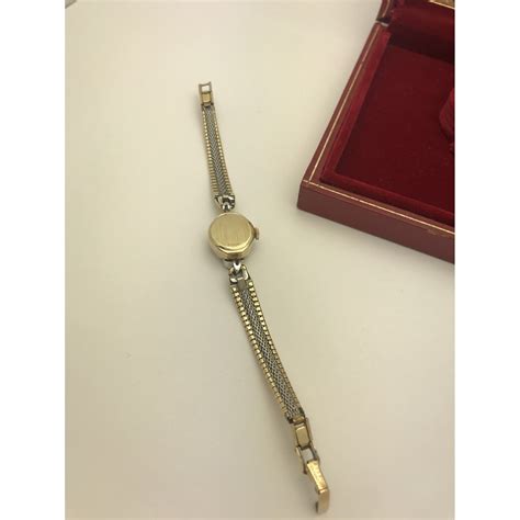 Longines Wittnauer Ladies 14k Gold Case Watch Eli Adams Jewelers