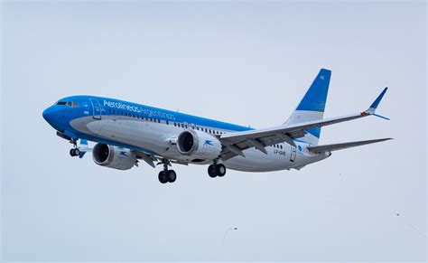 Lv Gve Boeing 737 Max 8 Aerolineas Argentinas Blog Do Spotter