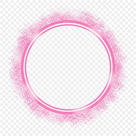 Pink Splatter Png Transparent Pink Circle Frame With Splatter Circle