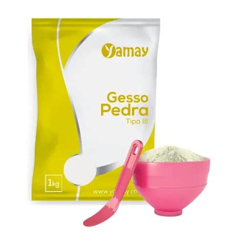 Gesso Pedra Yamay Tipo Iii Kg Shopee Brasil