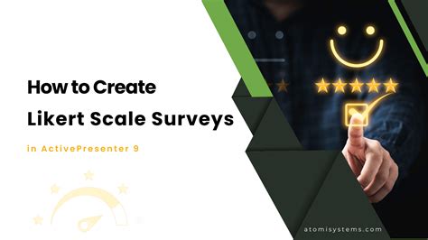 How To Create A Likert Scale Survey In Activepresenter