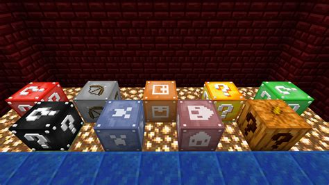 Мод Больше Лаки Блоков для Minecraft Bedrock Edition