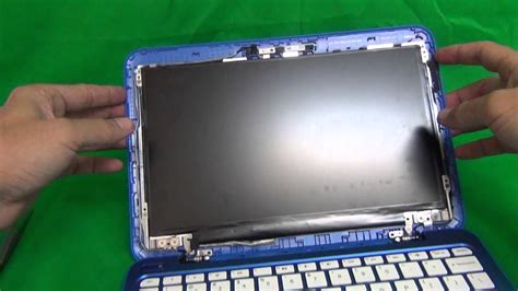 Hp Stream 11 Laptop Screen Replacement Procedure Youtube