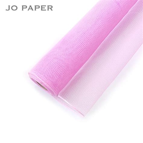 Jual Flower Wrapping Paper Polynet Korea Mesh Roll Tile Jaring