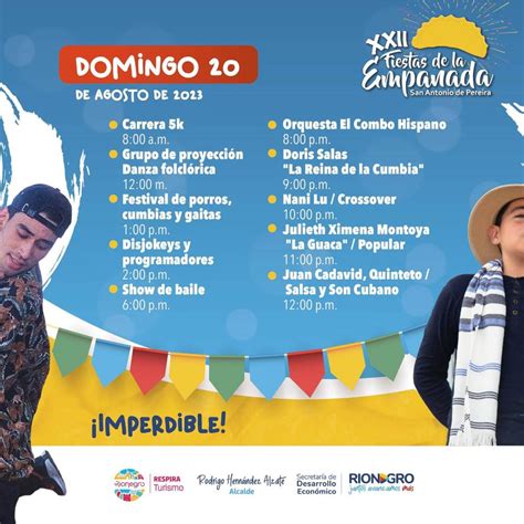 XXII Fiestas De La Empanada 2023 Infolocal Comfenalco Antioquia